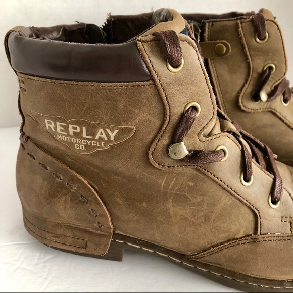 Replay Shoes - Reply Motorcycle Co. boots